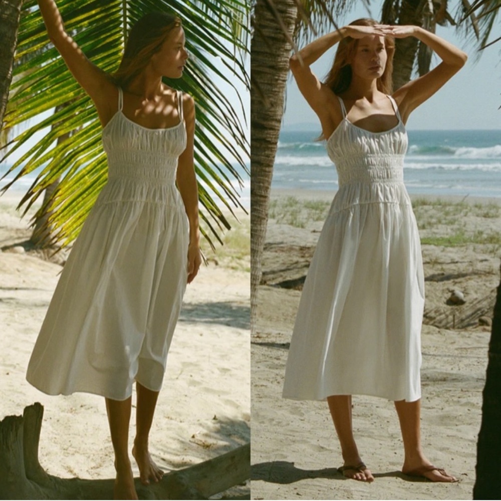 Ciao Lucia Volta Dress in White